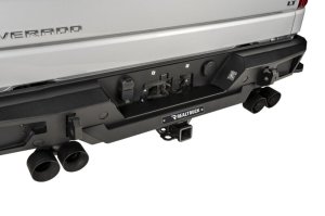 GMC Sierra 1500 Bumper - Rear - Go Rhino - BR20.5 - Textured Black - `19-`20